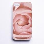Iphone Case. Pink Rose. Flower Photo. White Case...