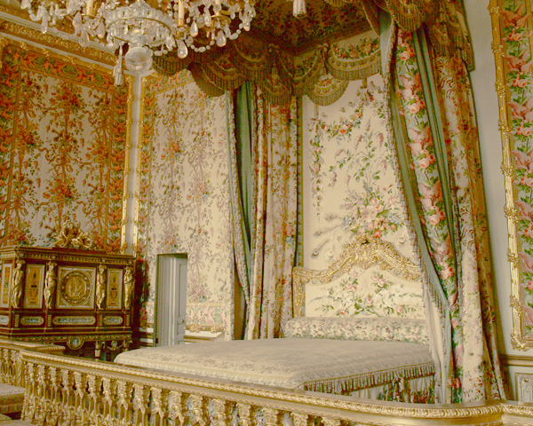 Queen Bedchamber. Fine Art Photography. Marie Antoinette. Rococo Art. Size 8x10"