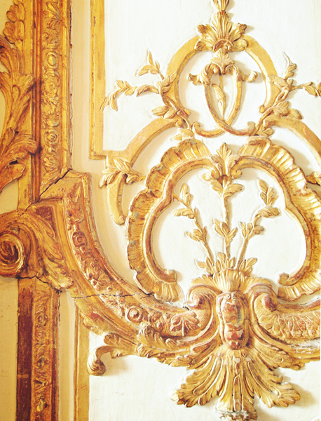 Gold Ivory. Fine Art Photography. Versailles. Marie Antoinette. Size 8x10"