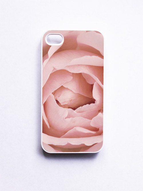 Iphone Case. Pink Rose. Flower Photo. White Case. Iphone 4 And 4s Accessory. Mothers Day. Soft Dreamy Feminine.
