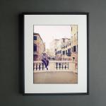 Gondolier On Break - Venice - Italy - Fine Art..
